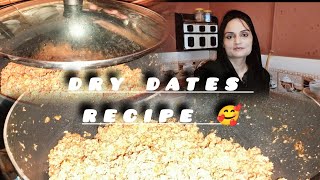 Dry dates Ki behtreen recipe 😊 sb khaty reh jaengy 😃 [upl. by Ssur93]