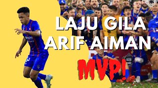 ARIF AIMAN VS TERENGGANU  FINAL PIALA FA 2022 TERENGGANU VS JDT  GOALS HIGHLIGHTS INCLUDED [upl. by Obadiah]