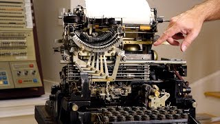 Teletype Model 19 Part 2 Baudot Teletype Intro and Demo [upl. by Ramaj]