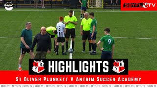 St Oliver Plunkett v Antrim Soccer Academy  Under 15 Sixth Knockout Cup Final  May 2024 [upl. by Keynes]