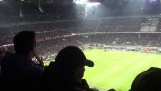 Milan vs Juve 10 Locatelli Goal CURVA 22102016 [upl. by Hazlip454]