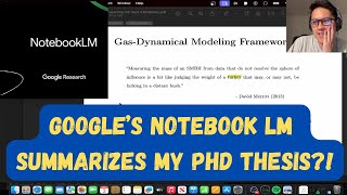 Googles Notebook LM Created a Podcast of My Physics PhD Thesis [upl. by Leahcimrej]