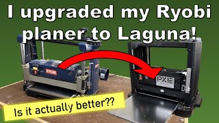 Laguna PX12 Benchtop Thickness Planer Review How can it be worse than a Ryobi [upl. by Sterrett745]