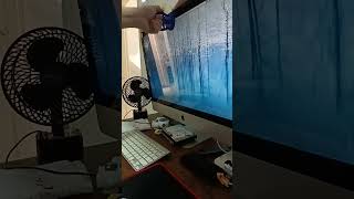 iMac 2010 How to open its screen [upl. by Airemaj]