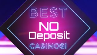 Best No Deposit Casino Welcome Bonuses  Top 5 No Deposit Casinos [upl. by Kriste]