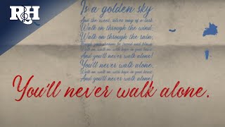 quotYoull Never Walk Alonequot  From Rodgers amp Hammersteins CAROUSEL Official Lyric Video [upl. by Halilad]