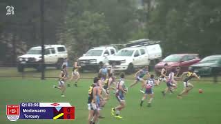 Bellarine FNL RD15 2024 Modewarre vs Torquay [upl. by Laris]