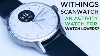 NEW Withings ScanWatch Review in 4K Detail  White Dial 42 MM  UK Version [upl. by Emerald]