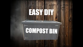 Easy DIY Compost Bin [upl. by Adnoral]