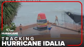 LIVE Weather intensifies at Floridas southernmost point as Hurricane Idalia approaches [upl. by Daniel302]