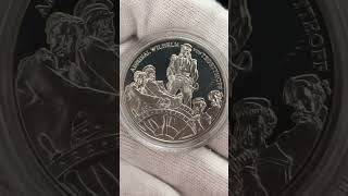 Срібна Монета  броненосець quotSMS Erzherzog Ferdinand Maxquot coin монети money collection [upl. by Flanna438]