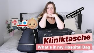 Meine KLINIKTASCHE I Whats in my Hospital Bag  Das habe ich für mich eingepackt [upl. by Aitnis]