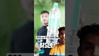 experiment techburener drink and taste funny viral Rs 20 bottle vs 13000 Rs bottle 😱😱🤯🤯 [upl. by Stevana]