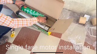 How to install water pump at Home [upl. by Erodisi]