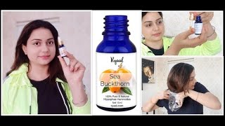 Top 5 Ways to use Sea Buckthorn Oil  Facial scars acne wrinkles dark spots dry hair [upl. by Anilahs674]