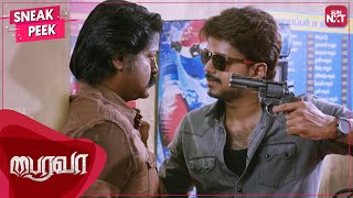 Vijay encounters Daniel Balaji  Bairavaa  Keerthy Suresh  SUN NXT [upl. by Ahsenyl]