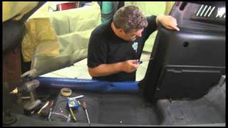 Episode 8 Part 2 Custom Seat belts in a Muscle Car Autorestomodf4v [upl. by Phillada]