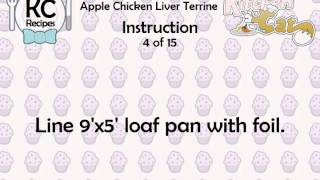 Apple Chicken Liver Terrine  Kitchen Cat [upl. by Veator938]