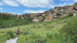 Head Smashed In Buffalo Jump Alberta  June 30 2023 [upl. by Herve]