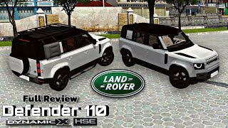 MOD BUSSID  Land Rover Defender 110 XDynamic HSE by Ocelot BUSSID Mods Full Review [upl. by Conney]