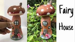 Cute Mushroom fairy house home deco ideas [upl. by Wandis836]