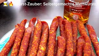 Mettwürstchen nach eigenem Rezept 🌶️ [upl. by Oel]