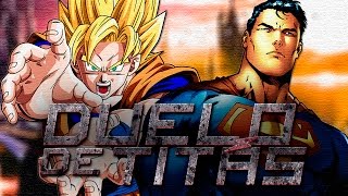 Goku VS Superman  Duelo de Titãs REMAKE [upl. by Acinej435]