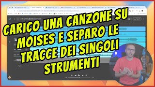 Come caricare una canzone su Moises e separare le tracce dei singoli strumenti [upl. by Putnam189]