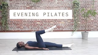 20 MIN EVENING PILATES TO RELAX AND FEEL CALM  EASY AT HOME WORKOUT [upl. by Potter949]