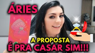 ♈ ÁRIES💍💏 A PROPOSTA É PRA CASAR SIM [upl. by Sausa]