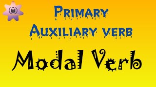 MODAL VERBPRIMARY AUXILARY VEEBlearnEnglishwithsadaf [upl. by Quentin468]