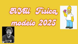 EXAMEN FISICA MODELO 2025 MADRID [upl. by Huxham]