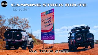 ලෝකයේ දිගම 1900 KM 4wd ට්‍රැක් එක  Canning Stock Route Episode 1  WA Tour 2023 [upl. by Cockburn806]