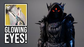 UNIQUE GLOWING EYES With NEW Exotic Class Item  Destiny 2 The Final Shape [upl. by Marchelle]