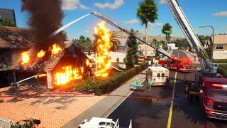 NEW  IS THIS THE BEST Multiplayer Firefighting Simulator  Firefighting Simulator – The Squad [upl. by Heywood]