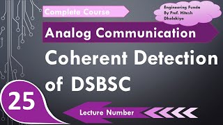 Coherent Detection of DSBSC or DSBSC Detection Basics Working Block Diagram amp Impotence [upl. by Niamor480]