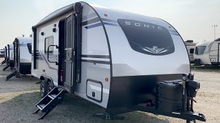 2021 Venture RV Sonic SN190VRB Travel Trailer Quick Tour [upl. by Seerdi]