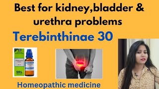 Terebinthinae oleum 30 homeopathic medicine benefits amp uses  Best for urinary problems [upl. by Mollee]