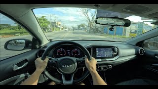 2023 Kia Stonic LX AT  POV Driving in Pampanga [upl. by Aneliram]