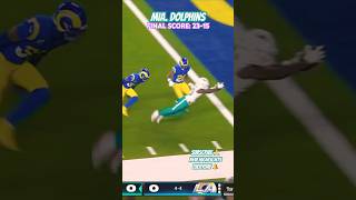 MNF Dolphins vs Rams 111124 NFL Highlights shorts nfl highlights [upl. by Wrightson]