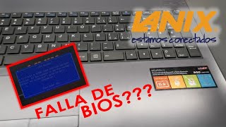 Laptop LANIX  falla de BIOS [upl. by Ewell207]