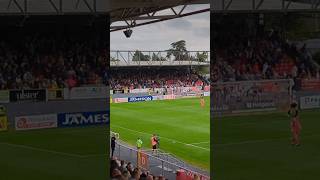 Nial McGinns 95th minute Winner Vs Portadown  football limbs footballgoal ports glens [upl. by Enairb]