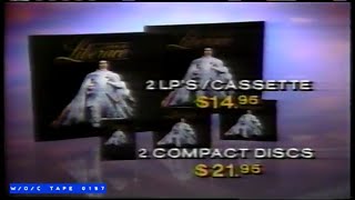 Liberace LP Commercial  1987 [upl. by Lantz]