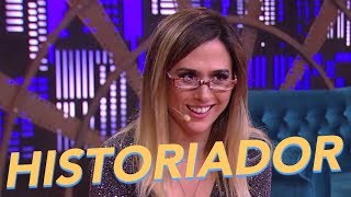 Historiador  Entrevista Com especialista  Tatá Werneck  Lady Night  Humor Multishow [upl. by Atinar]