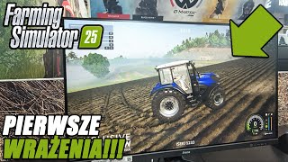 GRAŁEM W FARMING SIMULATOR 25🤯🔥🟢 PIERWSZE WRAŻENIA Z GRY👀🚜🤔 [upl. by Larissa741]