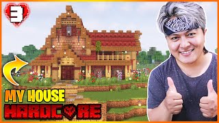 MY BASE IS COMPLETE IN MINECRAFT HARDCORE NEPAL EP3  MR JUNIOR [upl. by Winograd199]