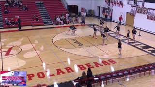 Hortonville High vs Appleton East High School Girls JV Basketbal [upl. by Nhguav67]