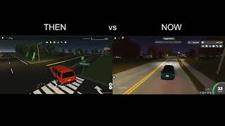 Greenville Roblox  Then vs Now [upl. by Ainoda989]