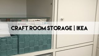 Craft Room Storage  IKEA  Kallax [upl. by Sivam]