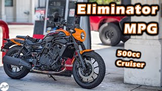 2024 Kawasaki Eliminator – DM Commuter MPG Test  Realworld Fuel Economy and Range Review [upl. by Shargel]